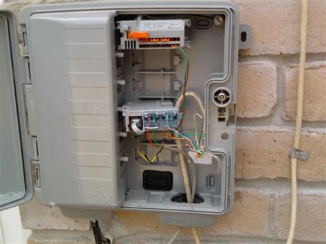 outside phone line junction box|residential telephone junction box.